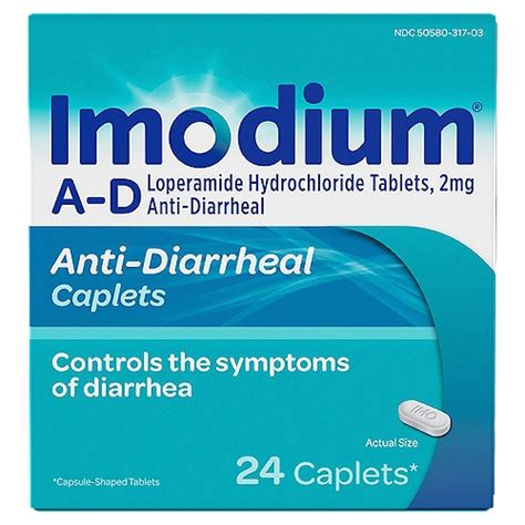 Loperamide: a medicine used to treat diarrhoea